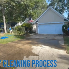 Driveway Pressure Washing Proccess in Tallahassee, FL