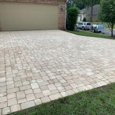Paver Cleaning on Persimmon Lane in Tallahassee, FL 1