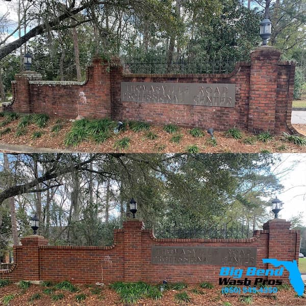 Sign restoration pressure washing in tallahassee fl