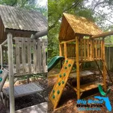 Wood Playset Restoration in Tallahassee, FL