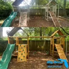 Wooden Playset Cleaning 3