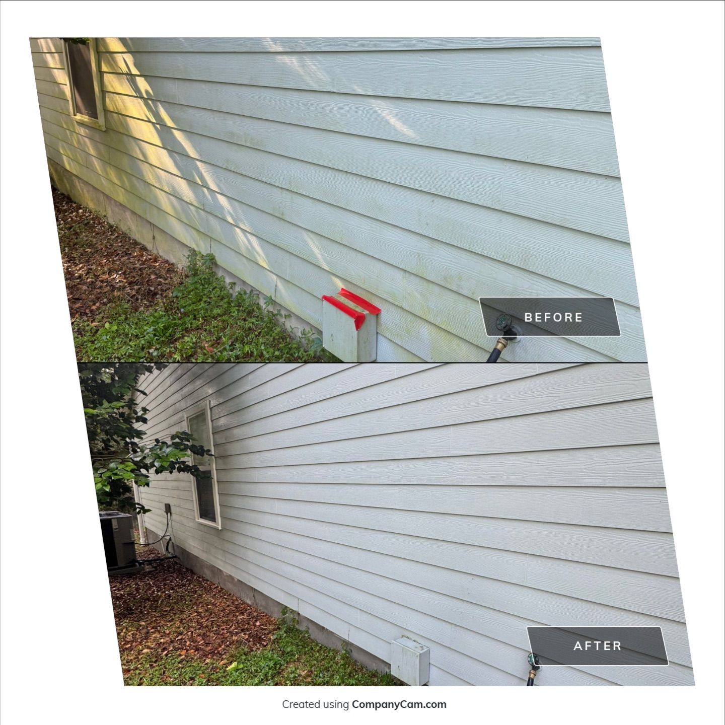 Driveway and house pressure washing in Tallahassee Florida