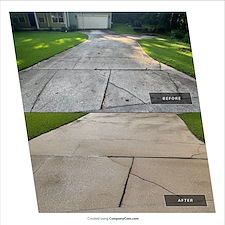 Driveway-and-house-pressure-washing-in-Tallahassee-Florida 0